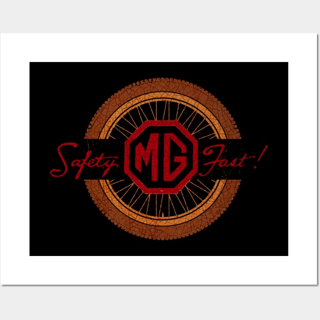 Pre War Vintage MG Cars Wall Art by Midcenturydave